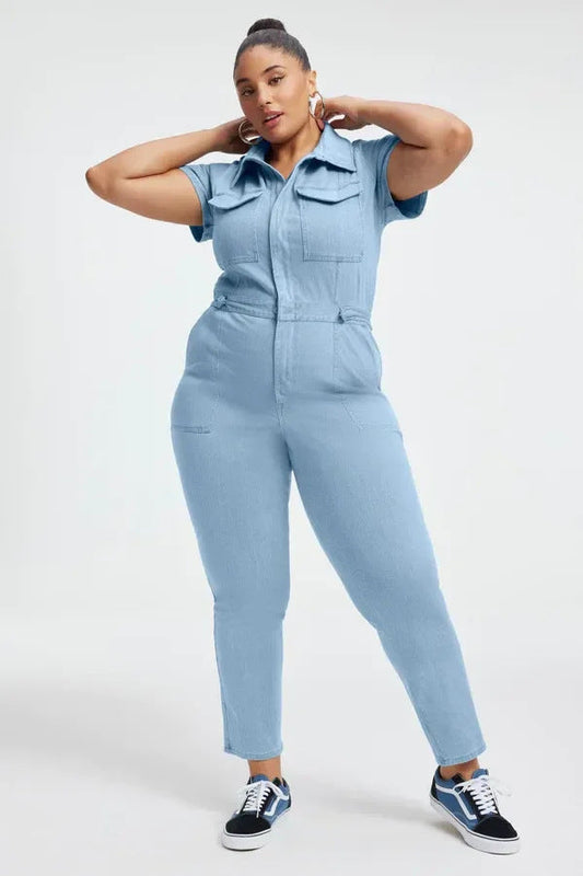 🤩Salopetă din blugi skinny