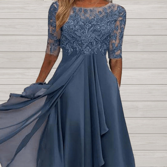 💖Ediție limitată 💖 Rochie elegantă brodată