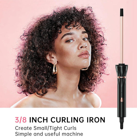 Un ondulator extra-subțire de 3/8 inch pentru bucle fine și elastice ca lâna.
