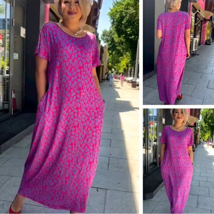 Hot Sale-Divatos ruha nagyobb méretben, nyomtatással