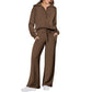 📦S-3XL🔥Femeie costum din două piese Set Casual cu mânecă lungă Sportswear Suit