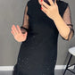 🥰🥰Rochie de seară scurtă neagră