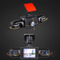 🚗 Cameră de parcare Eagle Eye 360° – 1080P, ecran cu 4 unghiuri de vizualizare, WiFi 📹