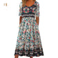 🌞 Rochii boho de vară cu imprimeu – Disponibile S–4XL | Ultima zi pentru 40% reducere!⚡