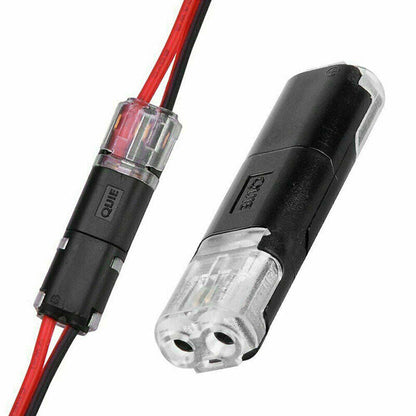 🏆Conector dublu fir cu blocare de siguranță🔩🔒