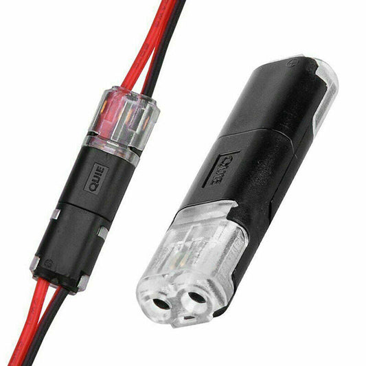 🏆Conector dublu fir cu blocare de siguranță🔩🔒