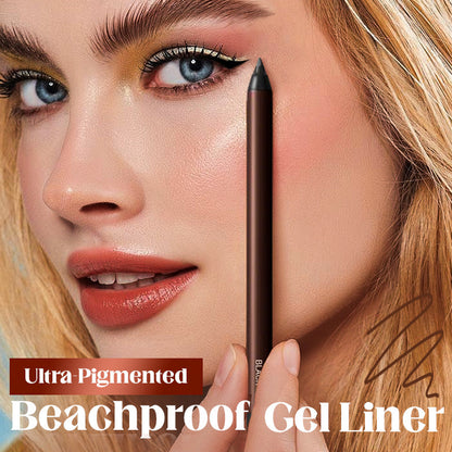 💜Eyeliner cu gel rezistent la apă și pe plajă – Precizie de lungă durată, rezistentă la pete