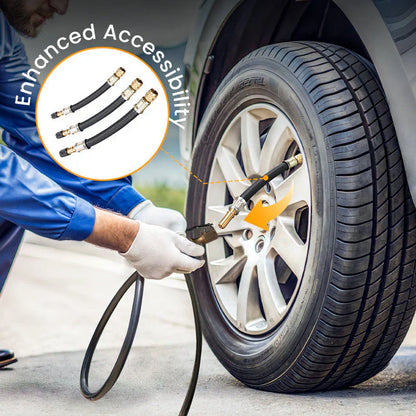 🔧 Extensie elastică universală pentru supape din cauciuc | Soluția pentru jante greu accesibile! 🚗