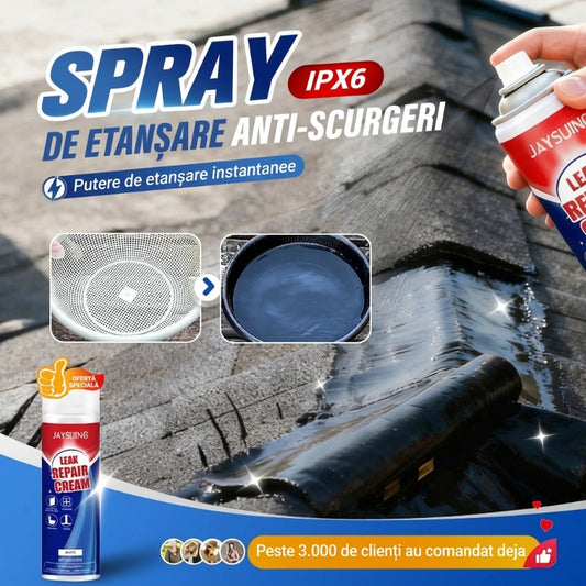 🔥 Etanșant spray rezistent la apă pentru repararea scurgerilor