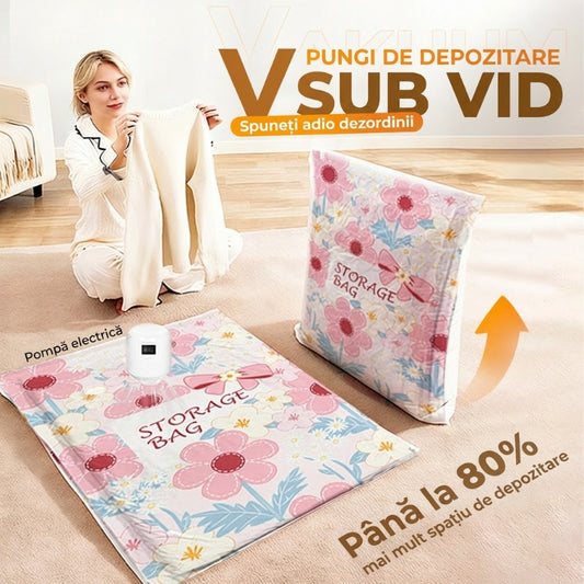 🌸Saci de depozitare în vid care economisesc spațiu