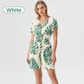 💐Salopeta casual cu buzunar floral cu buline