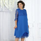 💗Rochie Midi din Dantelă pentru Femei cu Croială Largă