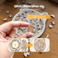 🐱Puzzle din lemn, în culorile lui Morandi, cu 135 de piese🎁