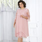 💗Rochie Midi din Dantelă pentru Femei cu Croială Largă