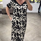 👗 Rochie Fashionabilă cu Guler în V și Respirabilitate