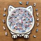 🐱Puzzle din lemn, în culorile lui Morandi, cu 135 de piese🎁