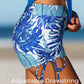 🏝️SET TANKINI DIN DOUĂ PIESE CU INSERȚIE PE BURTĂ