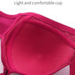 💕 Plus Size Kényelmes Drót nélküli Melltartó – Varratmentes Nylon-Spandex, Megrogyásgátló és Légáteresztő 👙