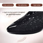 👡Sandale din plasă perforată cu pietre strălucitoare și toc gros