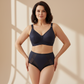 💕 Plus Size Kényelmes Drót nélküli Melltartó – Varratmentes Nylon-Spandex, Megrogyásgátló és Légáteresztő 👙