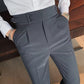 ⏳ Pantaloni casual pentru bărbați, culoare solidă, drepți