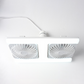 🌀💡Ventilator de tavan cu lumină LED 2-în-1 – Răcire dublă, luminozitate extremă, instalare fără unelte