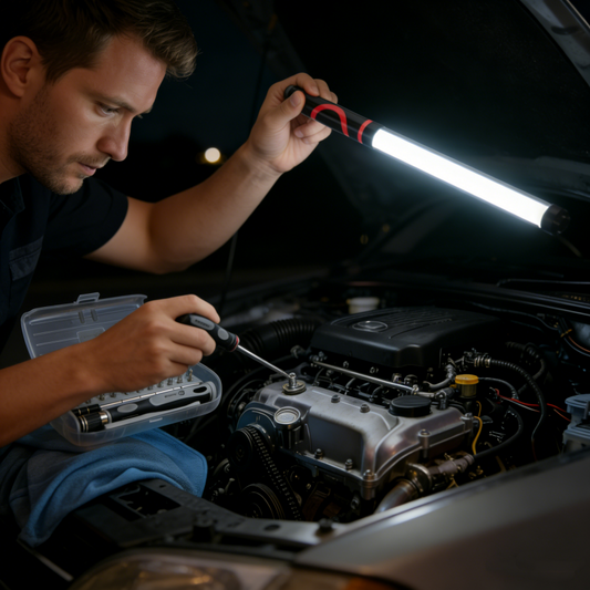 🚗💡Rugalmas LED-es fényfüzér szilikonból – 3 üzemmód, Type-C és vízálló