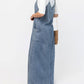 🔥 Reduceri de vară -49%! 🔥 Rochie maxi din denim pentru femei