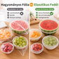 🍽️🛡️ Eldobható nyújtható élelmiszerfólia tálakra és tányérokra: Rugalmas és praktikus ✨🌿