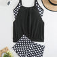 🏖️Vara fierbinte👙Costum de baie două piese Polka Dot pentru femei✨