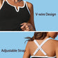 🏝️SET TANKINI DIN DOUĂ PIESE CU INSERȚIE PE BURTĂ