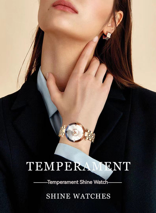 40%OFF⌚Ceas Starry pentru femei din oțel inoxidabil