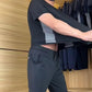 🔥 Pantaloni lungi cu mânecă scurtă pentru bărbați Casual Sports Casual