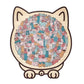 🐱Puzzle din lemn, în culorile lui Morandi, cu 135 de piese🎁