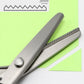 🔥Több mint 5000 darabot adtak el！！✂️ Csináld magad! Fogazott varróolló – Pontos és könnyen kezelhető