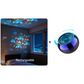 🌊✨ Proiector de Valuri Oceanice – Aurore Rotative, Lumină Reglabilă și Reîncărcabil (cu/opțional difuzor Bluetooth) – Decor de Vis pentru Dormitor! 🎁🌙