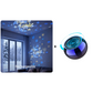 🌊✨ Proiector de Valuri Oceanice – Aurore Rotative, Lumină Reglabilă și Reîncărcabil (cu/opțional difuzor Bluetooth) – Decor de Vis pentru Dormitor! 🎁🌙