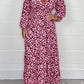 💃Nyári forró eladó 50% OFF🔥Szív Smocked Midi ruha