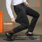 👖🔥 Timp limitat: Pantaloni clasici pentru bărbați cu elasticitate premium - confortabili, durabili și durabili 👌💚