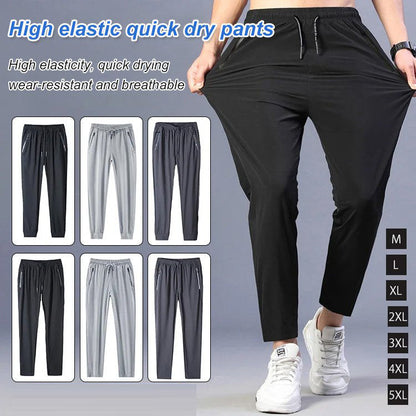 Pantaloni cu elasticitate mare și uscare rapidă