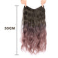 🌈Culoare gradient bucată de perucă ondulată bucată【🌸Cadoul perfect pentru tine însuți】