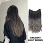 🌈Culoare gradient bucată de perucă ondulată bucată【🌸Cadoul perfect pentru tine însuți】