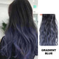 🌈Culoare gradient bucată de perucă ondulată bucată【🌸Cadoul perfect pentru tine însuți】