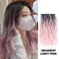 🌈Culoare gradient bucată de perucă ondulată bucată【🌸Cadoul perfect pentru tine însuți】