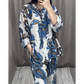 Set cămașă și pantaloni din două piese pentru femei