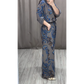 Set cămașă și pantaloni din două piese pentru femei