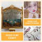 【✨2024 Produse noi】💖Vopsea impermeabilă cu frunze de aur pentru arte, picturi și artizanat