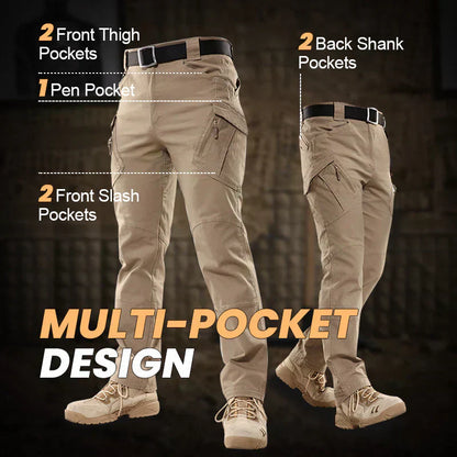 👖 ⚡ Pantaloni tactici multifuncționali 2026 – țesătură durabilă, buzunare multiple și genunchi întăriți 🧗