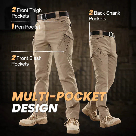 👖 ⚡ Pantaloni tactici multifuncționali 2026 – țesătură durabilă, buzunare multiple și genunchi întăriți 🧗