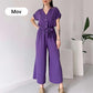 40%OFF💖 Femeii V-Neck cu mânecă scurtă Casual Jumpsuit